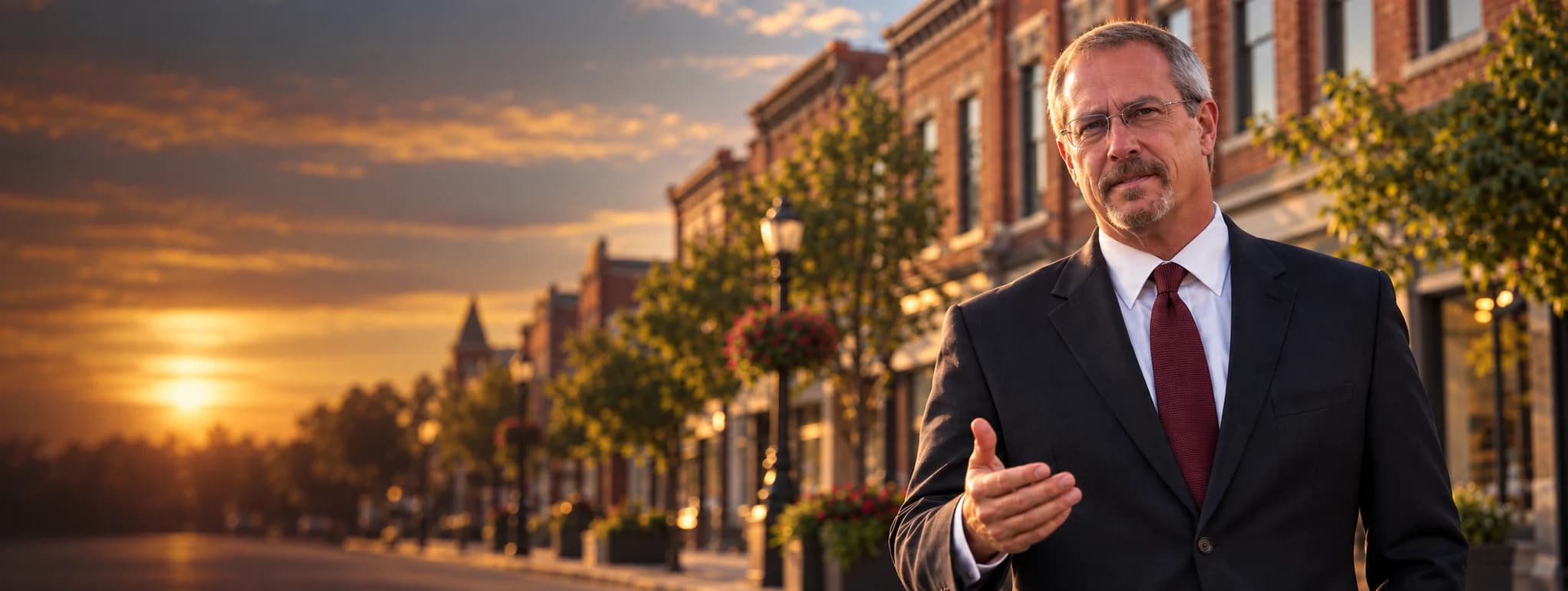 Randy Hope speaking directly to Chatham-Kent residents on King Street